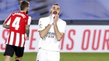 Real Madrid fail to spark against 10-man Athletic