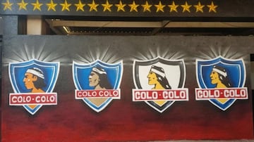 El nuevo mural que homenajea a los históricos de Colo Colo