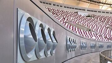 El sistema de enfriamiento en los estadios de Qatar