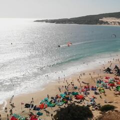 Espectáculo en Tarifa: así fue la Copa del Mundo Junior de Kitesurf