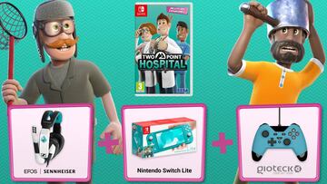 Participa y gana este súper pack con Two Point Hospital