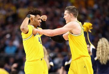 Las imágenes del triunfo de los Wolverines en el Final Four