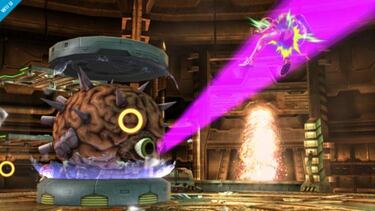 Mother Brain de Metroid estará en Smash Bros