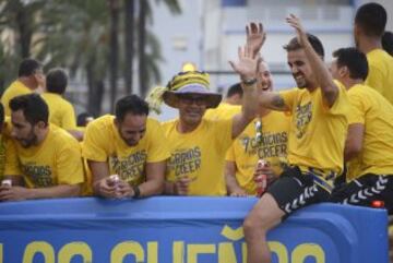 Todo Cádiz celebra el ascenso a Segunda División