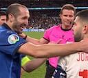 Chiellini, a Alba antes de los penaltis: "Mentiroso, mentiroso..."