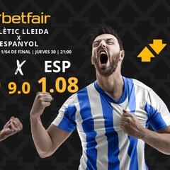 Atlètic Lleida vs. RCD Espanyol: horario, dónde ver, pronósticos y estadísticas