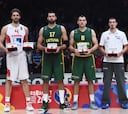 Quintento ideal: Gasol, Chacho, De Colo, Maciulis y Valanciunas
