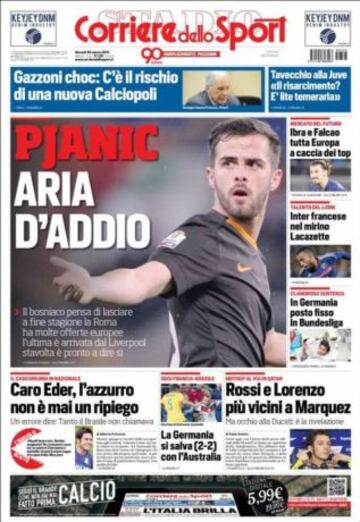 Portadas de la prensa deportiva