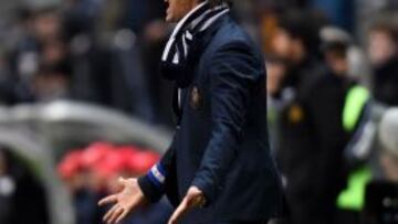 MOLESTO. Lopetegui no entiende los favores arbitrales al Benfica.