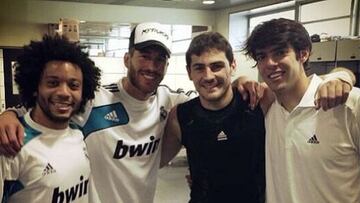 Los jugadores del Real Madrid se dan ánimos en Twitter