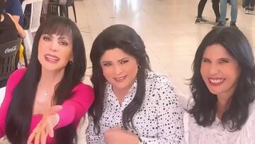Maribel Guardia y sus amigas celebran el Día de las Madres comiendo