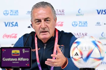 Ecuador's Argentinian coach Gustavo Alfaro