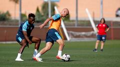 14/07/22 ENTRENAMIENTO LEGANES 
FELIX OFOLI QUAYE JAVIER RENTERO  PRETEMPORADA 