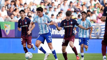 Málaga CF-SD. Eibar.
Liga Hypermotion.
Dotor.