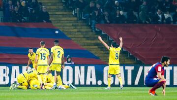 Villarreal win incredible eight-goal thriller late on as Barça fall 10 points behind LaLiga leaders Real Madrid.