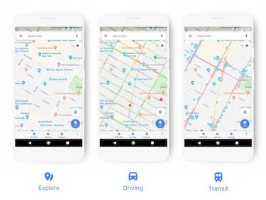 El nuevo aspecto de Google Maps: Interfaz, guía de colores y funciones