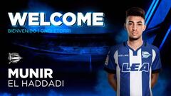 Munir, nuevo jugador del Alav&eacute;s.