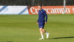 Salvi durante una sesi&oacute;n de entrenamiento.