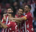Un Girona intratable se sube a la cima junto a la UD Las Palmas