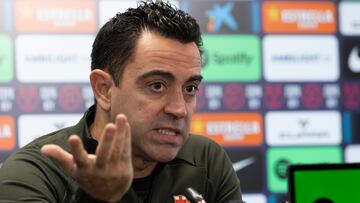17/01/24 FC BARCELONA RUEDA DE PRENSA DE XAVI HERNANDEZ