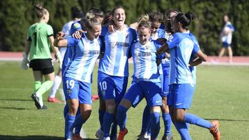 MALAGA CF-REAL MADRID.
LIGA FEMENINA IBERDROLA.
SEGUNDO GOL DEL MALAGA CF