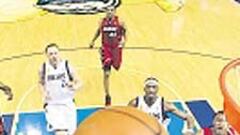 Jason Terry, con 32 puntos, fulminó a los Heat en Dallas