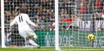 Real Madrid-Valladolid. 4-0. Bale marca el cuarto gol y hat trick en su cuenta personal.