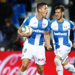 El retorno al gol de Carrillo, rayo de luz a la esperanza del Leganés