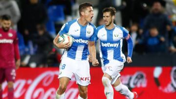 El retorno al gol de Carrillo, rayo de luz a la esperanza del Leganés
