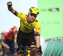 Olav Kooij vence la primera etapa y estrena el maillot amarillo