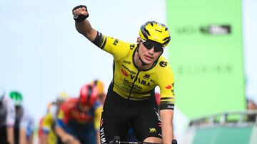 Olav Kooij vence la primera etapa y estrena el maillot amarillo