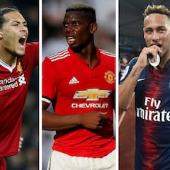 Los traspasos más caros por posición de los últimos 5 años