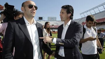 Monchi y Emery.