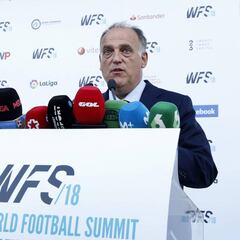 Tebas: "La RFEF no recuperará nada porque no es suyo"