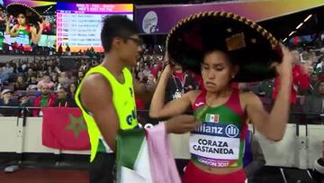 ¡Emotivo! Diana Coraza consiguió medalla de oro en Para Atletismo