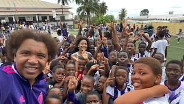 Benjamín, en Guinea.