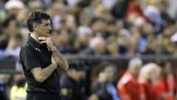 El entrenador del Eibar José Luis Mendilibar.