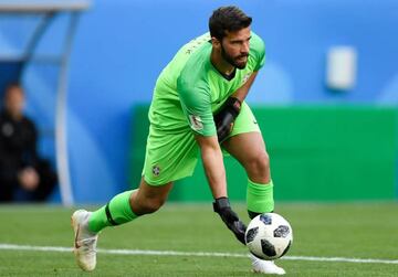 Brazil's goalkeeper Alisson