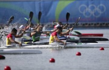 Saúl Craviotto y Cristian Toro dieron la octava medalla a España, lograron el oro en la prueba de piragüismo K2 200