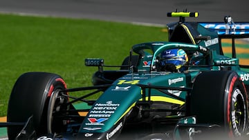 Fernando Alonso (Aston Martin AMR26). Melbourne, Albert Park. F1 2026.