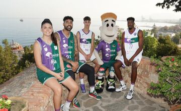 Presentación de las equipaciones de Unicaja 2023-24.