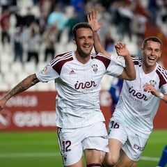 Higinio sigue marcando goles para acercar al Albacete a Primera