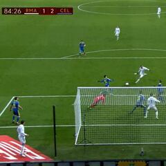 El increíble gol que perdió Benzema ante Celta
