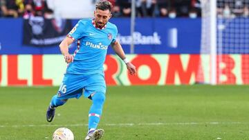 H&eacute;ctor Herrera, durante el partido contra Osasuna.