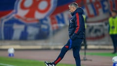 La llamativa frase de Gustavo Álvarez tras la goleada: “Ya se dejó de disfrutar...”