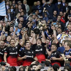Saracens anula a Racing (9-21) y gana su primera Champions