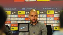 Pep: "No hay una fecha límite para mi renovación"