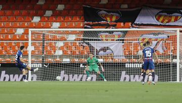 12/06/20 PARTIDO PRIMERA DIVISION 
 CORONAVIRUS COVID19
 VALENCIA CF - LEVANTE UD 
 GOL 1-1 MELERO PENALTI 