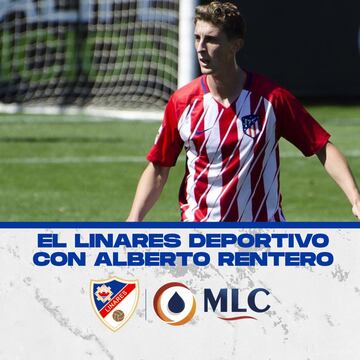 Alberto Rentero, en su etapa con el Atlético.