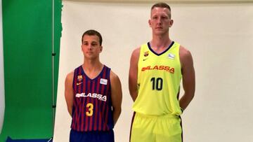 Kevin Pangos y Rolands Smits.